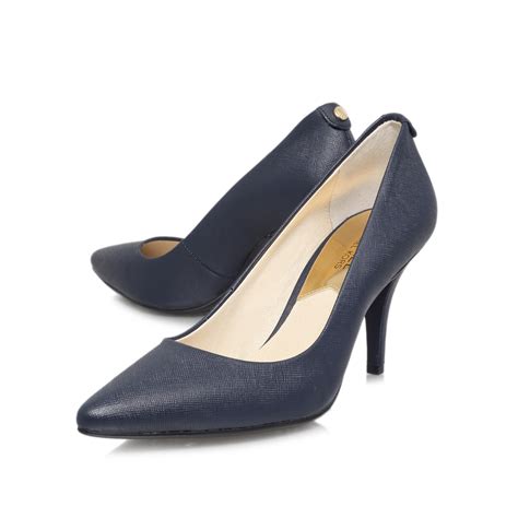 michael kors navy blue pumps.